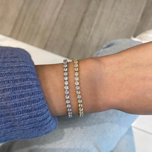 Pulsera Tennis Silver