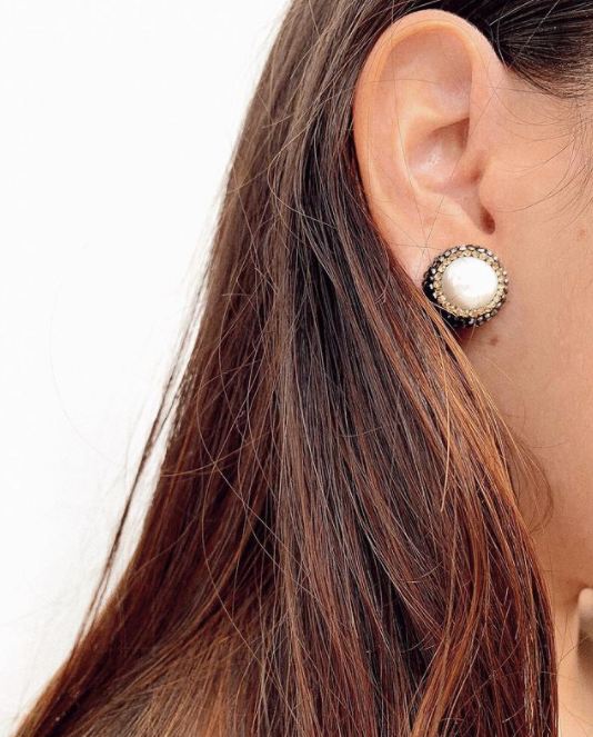 Aretes Stud Perla