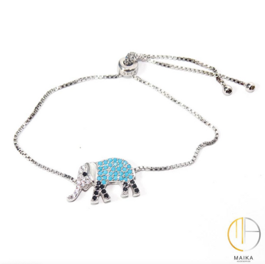 Pulsera Elefante Silver