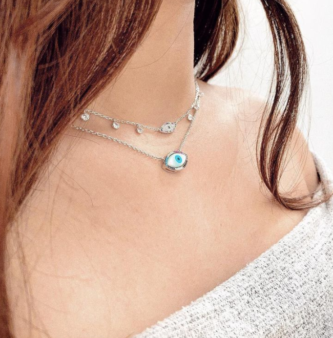 Collar Multicolor Evil Eye