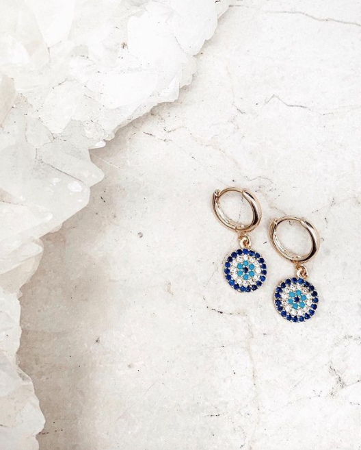 Aretes Evil Eye